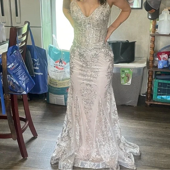 Couture candy prom dress